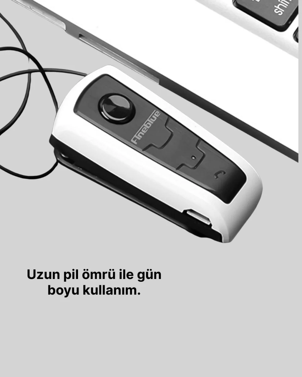 Gürültü Önleyici Fineblue F910 Bluetooth Kulaklık Klipsli Model