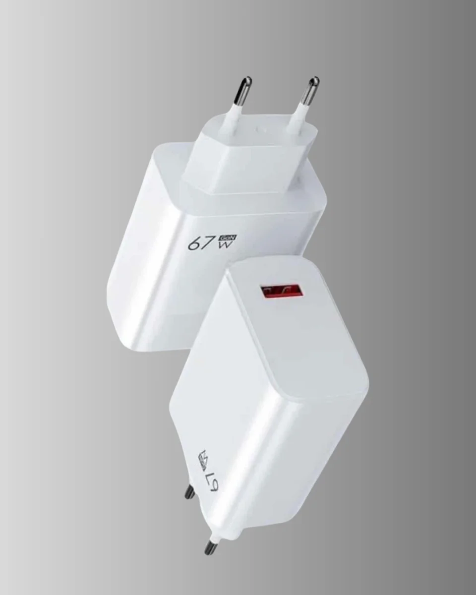 67W Turbo Type-C Hızlı Şarj Adaptörü – Akıllı Koruma Çipli, Hızlı Şarj Destekli
