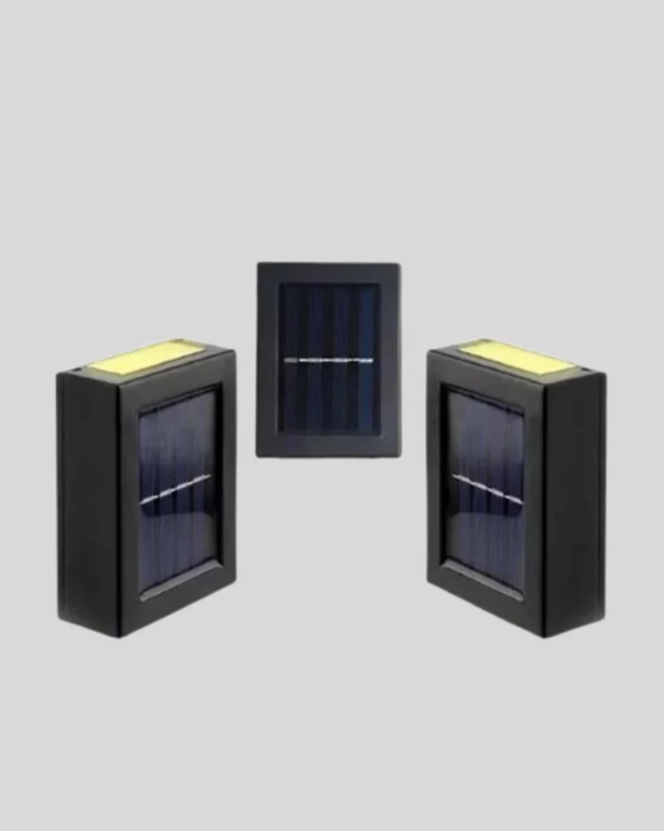 Solar Güçlü 6 LED Dış Mekan Lambası – Otomatik Aç/Kapa Işık Sensörlü Aydınlatma