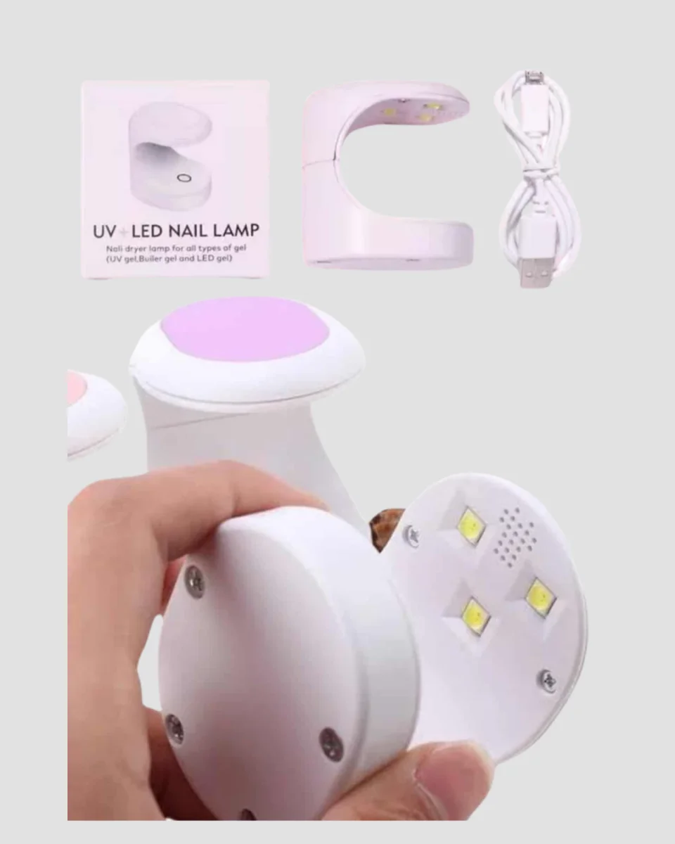 Mini Tırnak Kurutucu – Hızlı Kurutma İçin UVLED Işık Teknolojisi