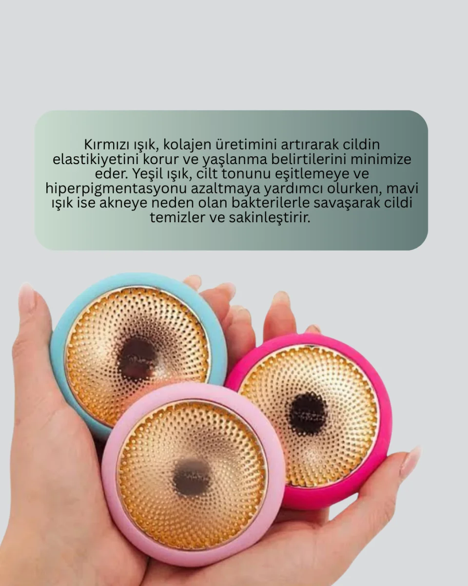 Evde Derinlemesine Cilt Bakımı İçin Mini LED Maske Cihazı