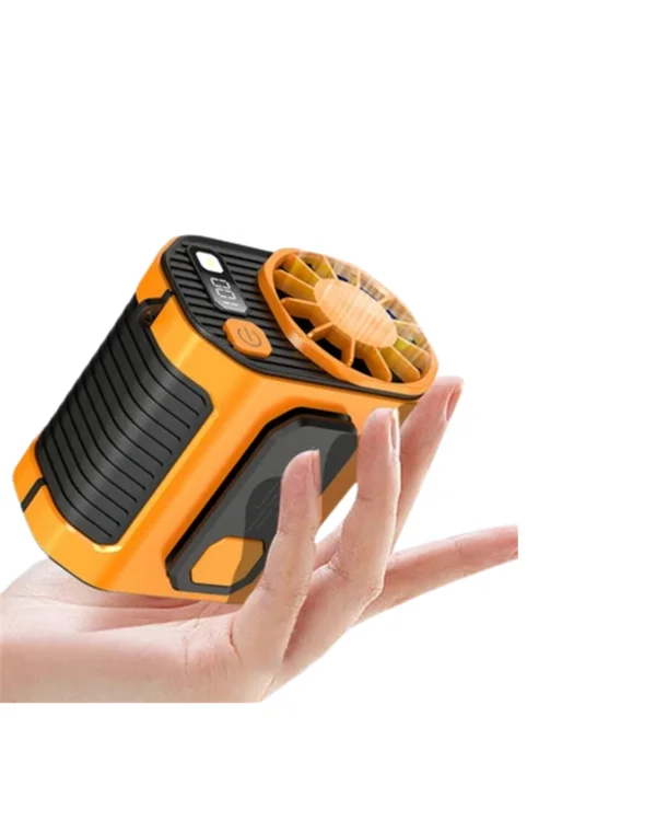 Sessiz Turbo Fan – Kamp, Spor, Ofis İçin Taşınabilir Mini Soğutucu