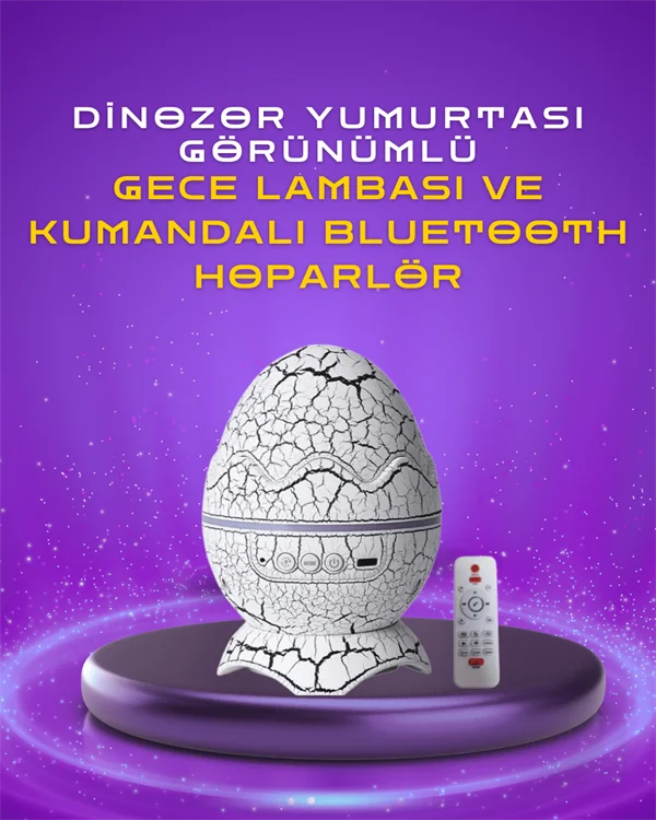 Ayarlanabilir Parlaklık ve Sis Efektli Atmosfer Lambası