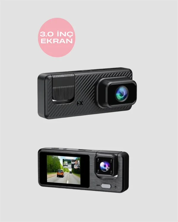 1080P 3 Kameralı Araç DVR -Q301