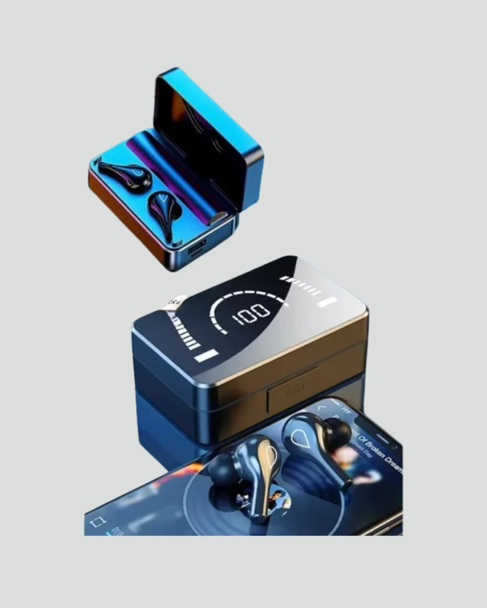 Ayna Tasarımlı Şarj Kutulu Bluetooth 5.1 Kulaklık