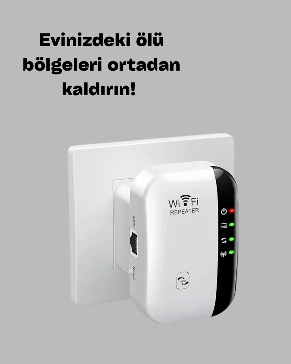 Wireless-N 300 Mbps WiFi Booster – Modem Router AP Sinyal Amplifikatör