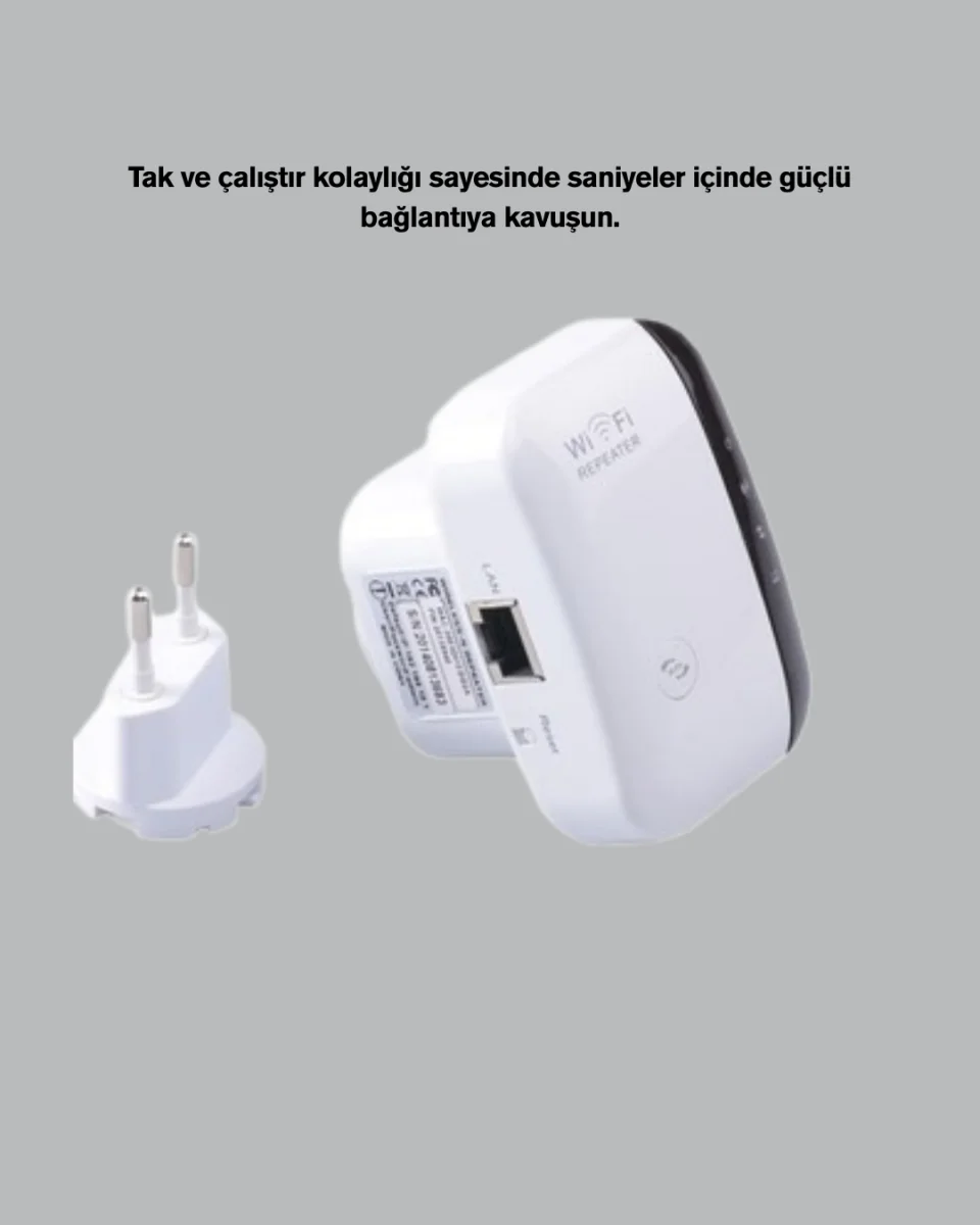 Wireless-N 300 Mbps WiFi Booster – Modem Router AP Sinyal Amplifikatör