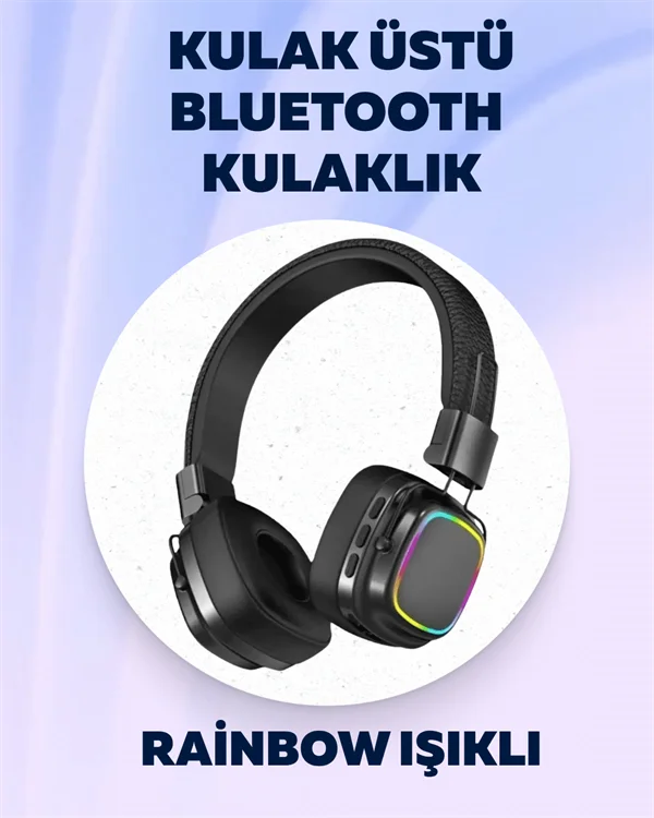 Yüksek Ses Kaliteli Kablosuz Kulak Üstü Kulaklık – BT 5.3