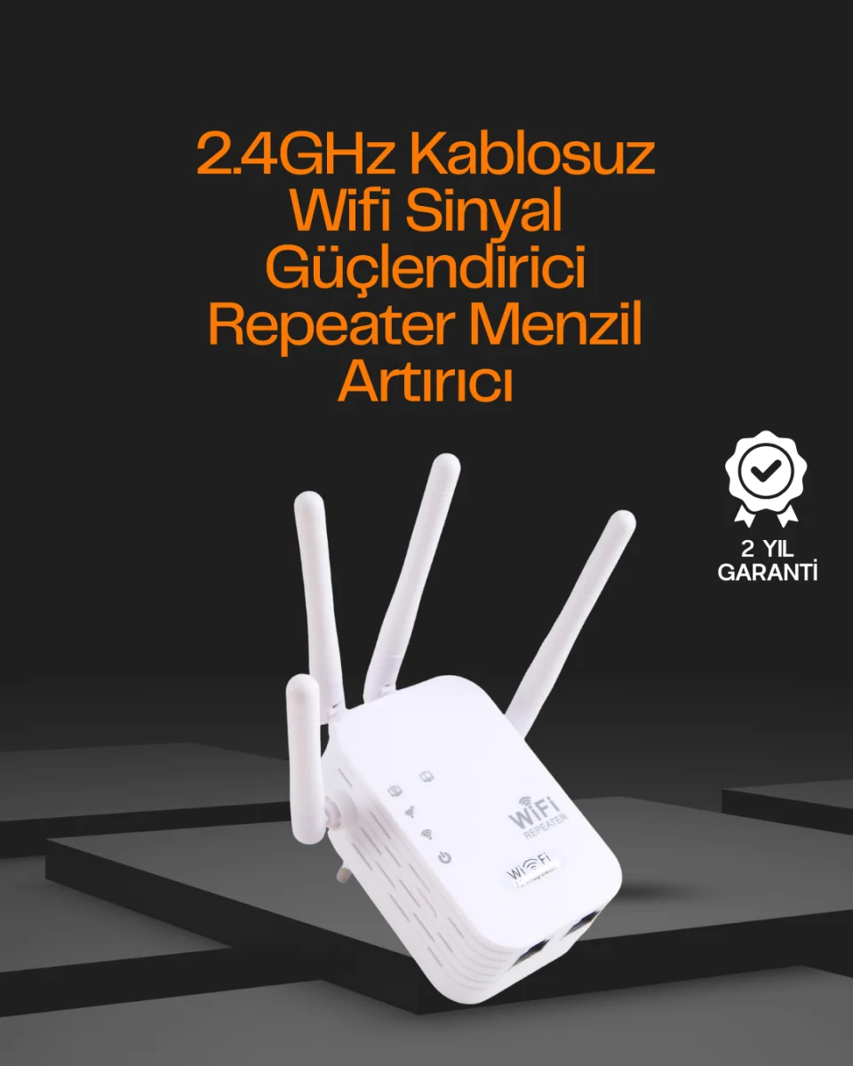Çok Antenli Kablosuz Ağ Kapsama Alanı Genişletici