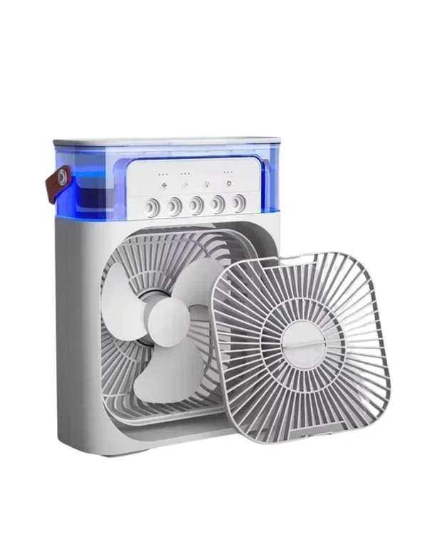 Mini USB Klima Fan | 3 Kademeli Spreyli Hava Soğutucu, Taşınabilir