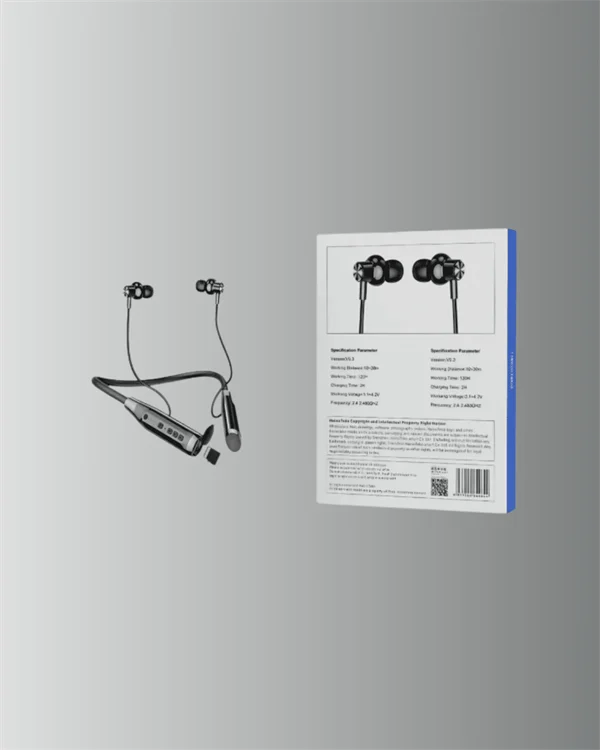 Manyetik Başlıklı Bluetooth Kulaklık – 120 Saat Şarjlı, Konforlu Tasarım