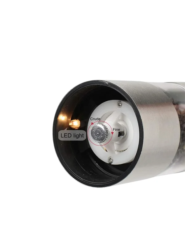 Elektrikli Baharat Öğütme Cihazı Ergonomik Şeffaf Gövde