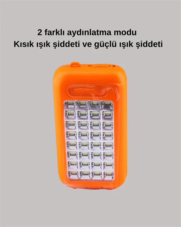 Gold Silver Güneş Enerjili Powerbank Işıldak – 10000 mAh, Taşınabilir, Suya Dayanıklı, 32 LED