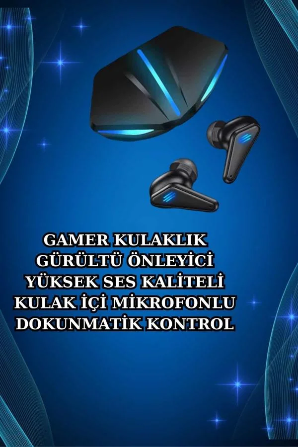 Gamer Kulaklık ve Çok Kordonlu Akıllı Saat Gürültü Önleyici GPS Desteği