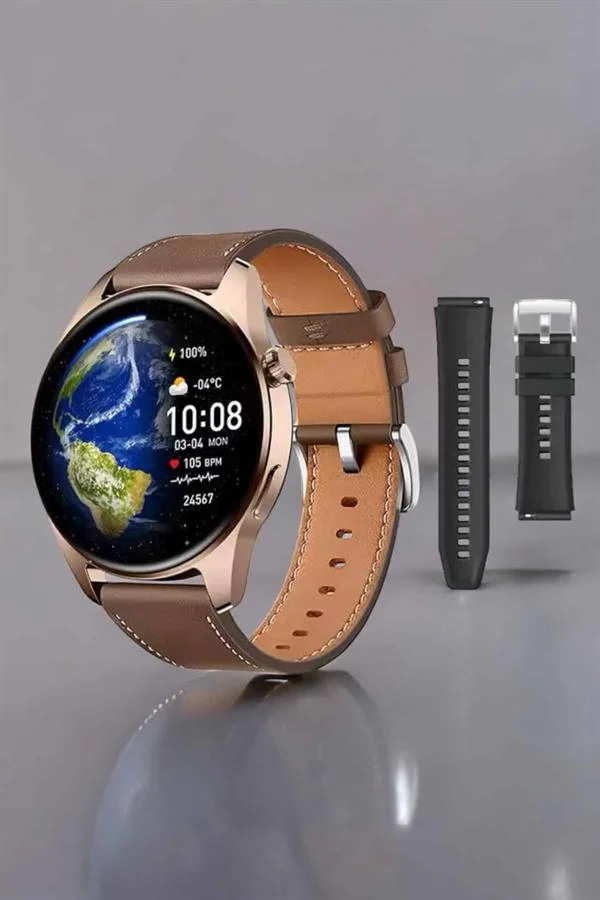 Akıllı Saat Tema Değiştirme Titreşimli Bluetooth Bağlantılı NFC Ve GPS Uyumlu