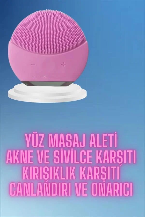 İkili Cilt Bakım Seti 5 Başlıklı Yüz Temizleme ve Masaj Aleti Canlandırıcı ve Onarıcı