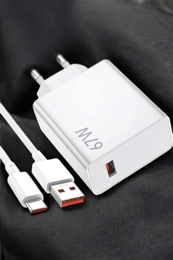 67W Şarj Aleti Turbo Hızlı Type-C Şarj