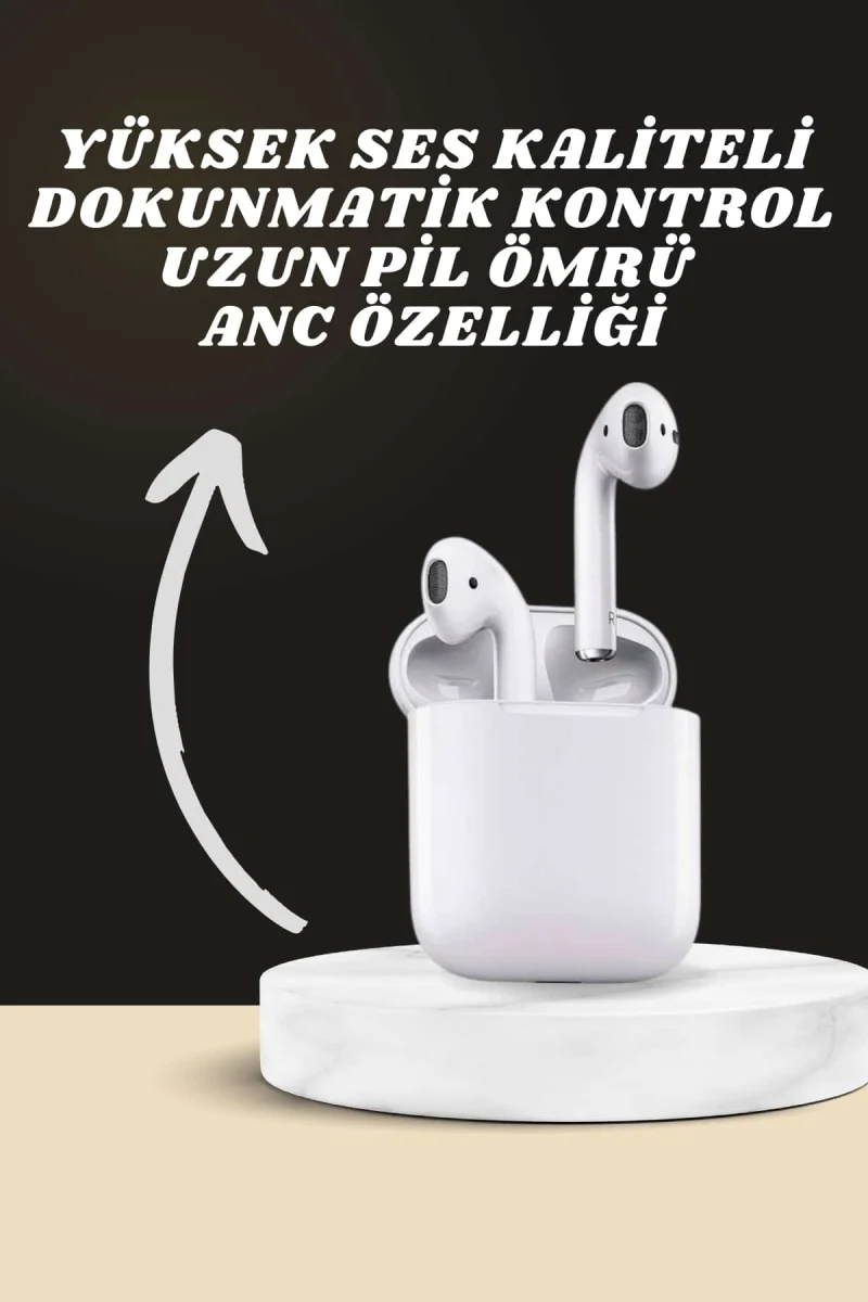 7 Kordonlu Akıllı Saat Ve 2.Nesil Kulaklık Yüksek Ses Kaliteli Uzun Pil Ömrü