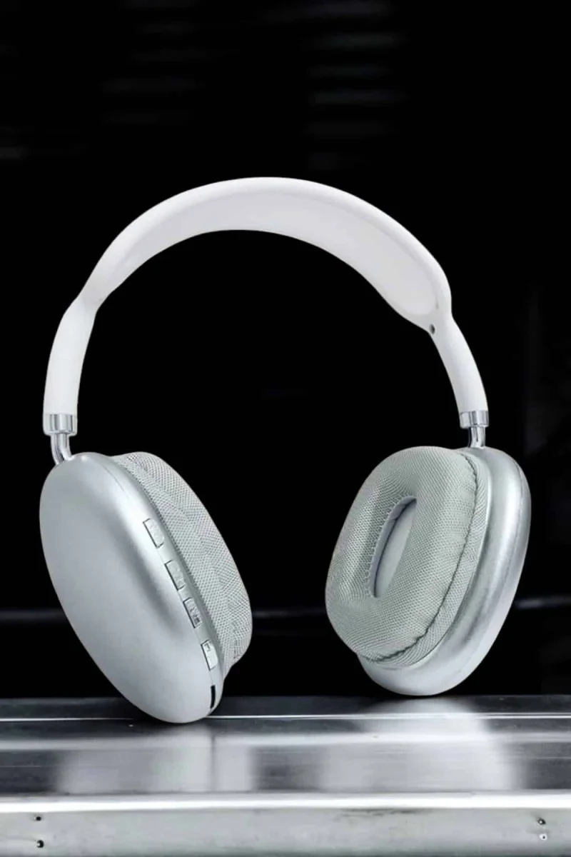 P9 Plus Kablosuz Kulak Üstü Bluetooth Kulaklık Beyaz Mikrofonlu Kulaküstü Kablosuz Kulaklık