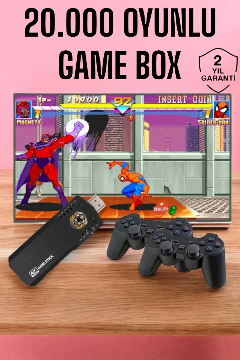 Game Box 20.000 Oyunlu 8K Ultra Oyun Konsolu