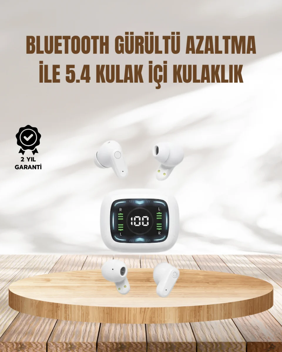 Gürültü Engelleme Özellikli Kablosuz Kulaklık Güçlü Çekim