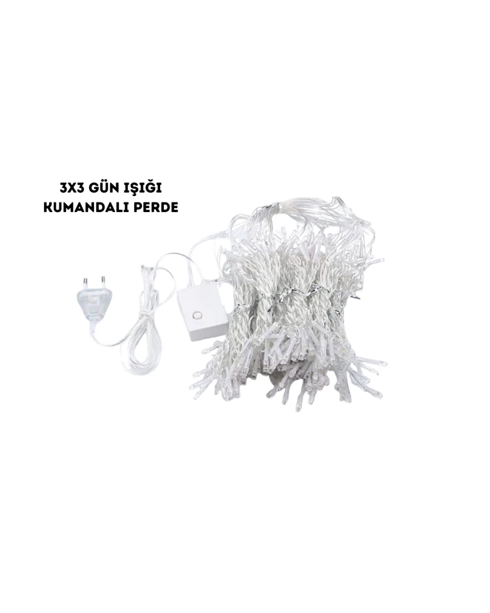 3X3 GÜNIŞIĞI KUMANDALI PERDE