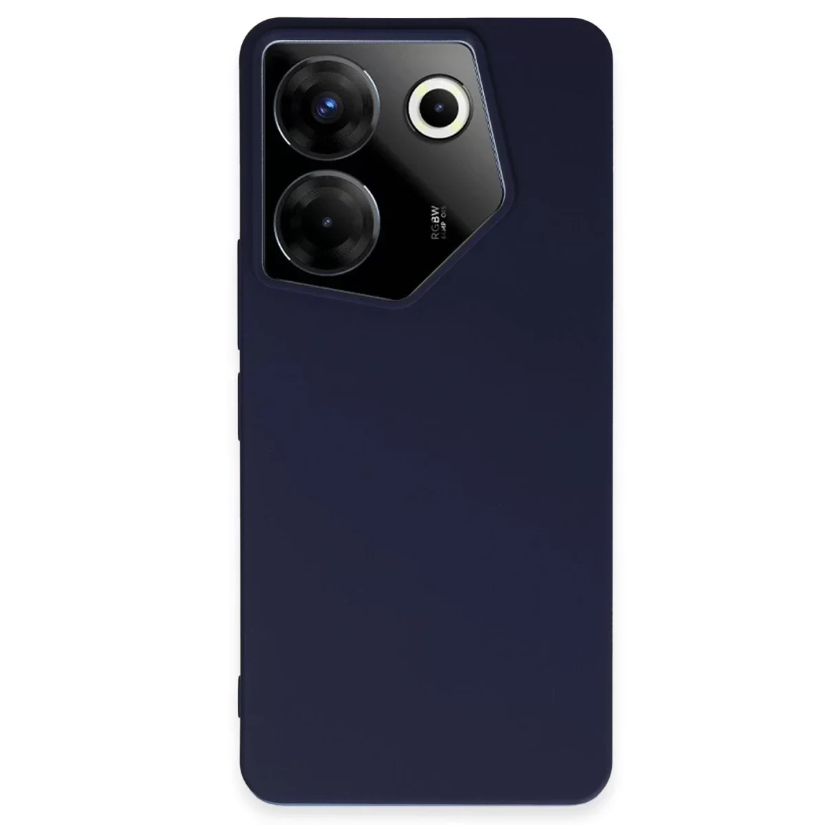 Newface Tecno Camon 20 Pro 5G Kılıf First Silikon - Lacivert