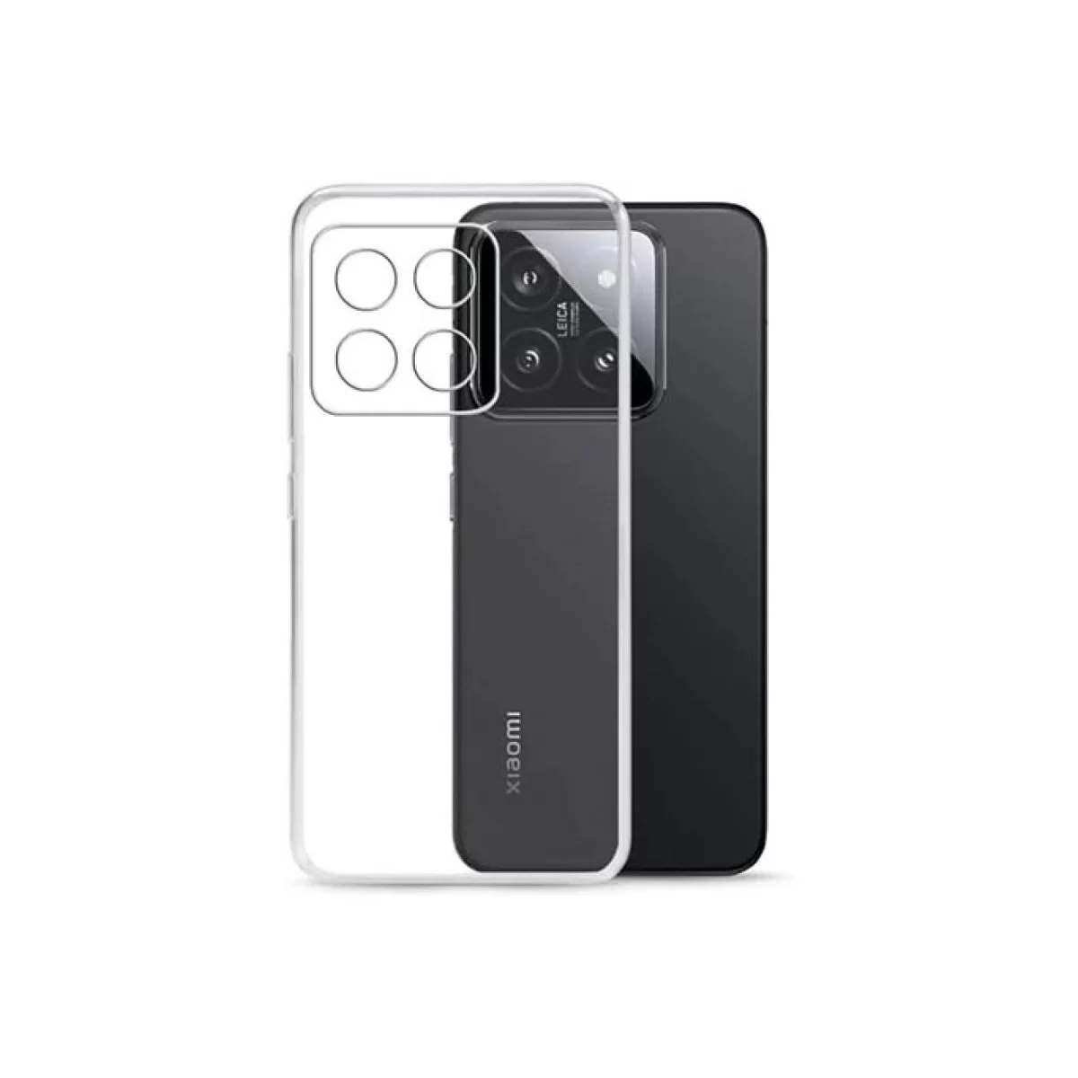 Newface Xiaomi Mi 15 Pro Kılıf Lüx Şeffaf Silikon
