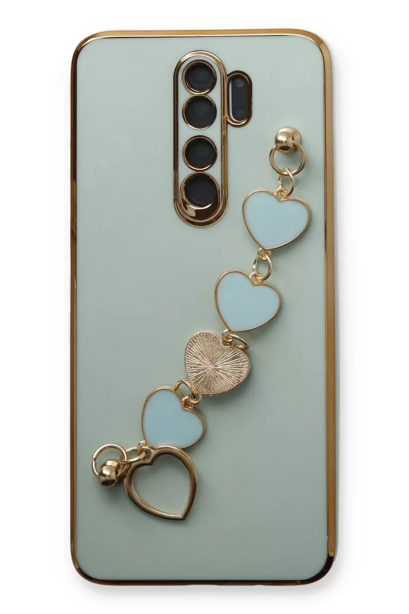 Newface Xiaomi Redmi Note 8 Pro Kılıf Esila Silikon - Su Yeşili