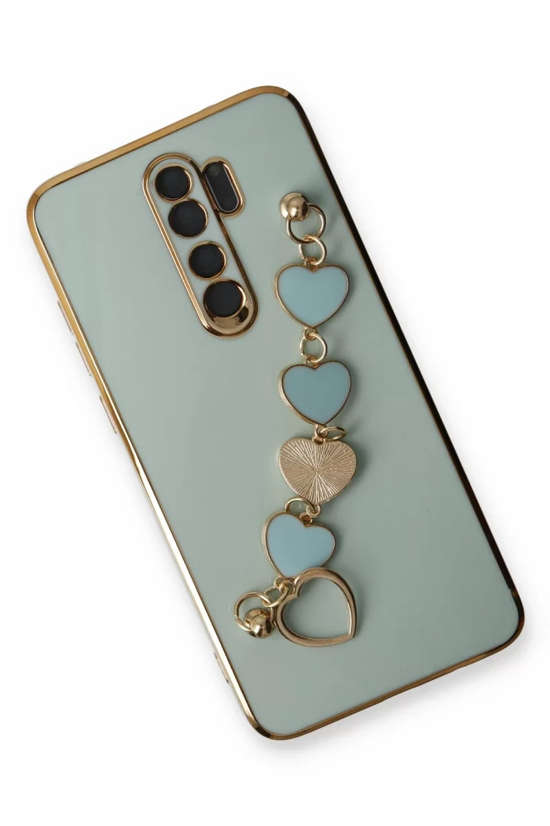 Newface Xiaomi Redmi Note 8 Pro Kılıf Esila Silikon - Su Yeşili