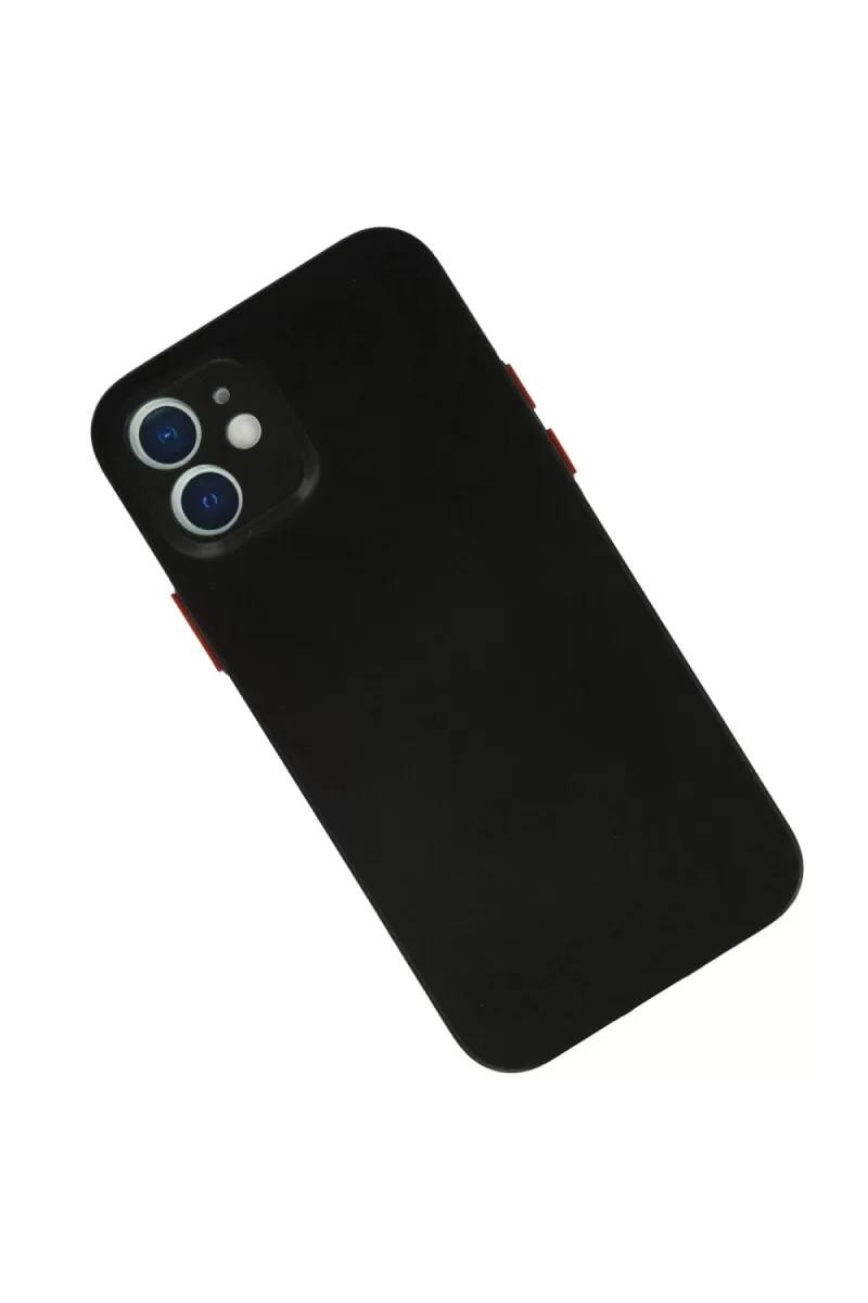 Newface Apple iPhone 12 Mini Kılıf PP Ultra İnce Kapak - Siyah