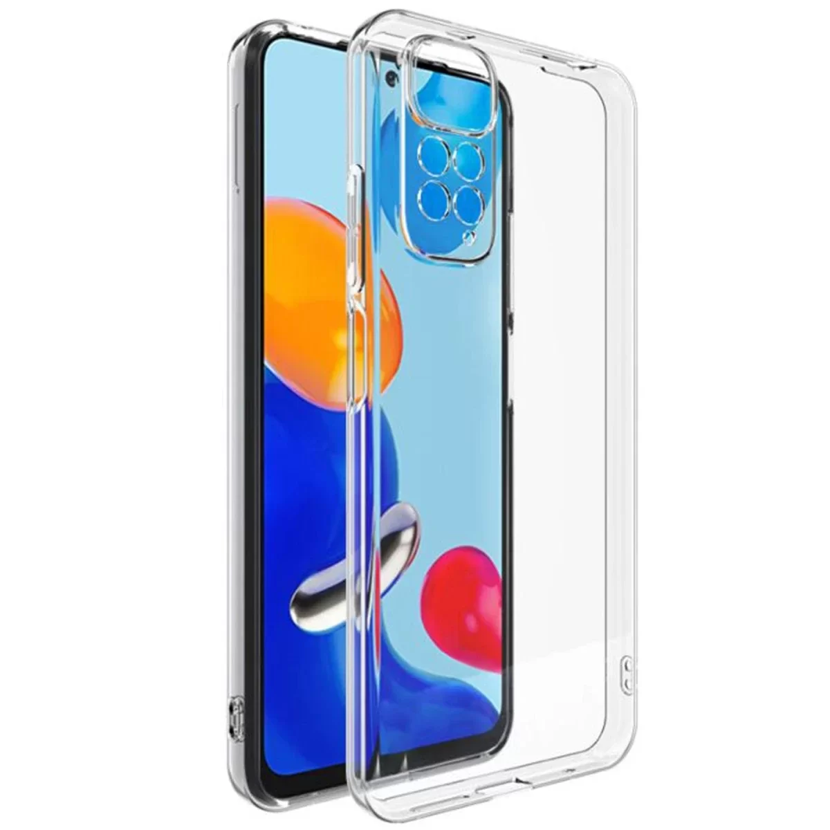 Newface Xiaomi Redmi Note 11 Pro Kılıf Lüx Şeffaf Silikon
