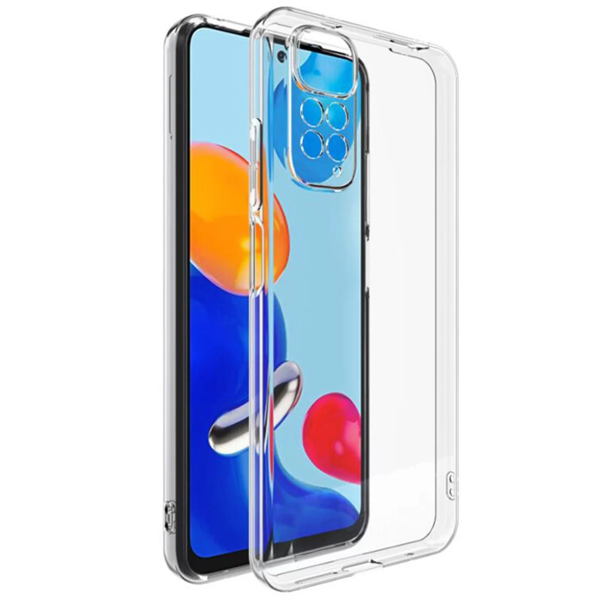 Newface Xiaomi Redmi Note 11 Pro Kılıf Lüx Şeffaf Silikon