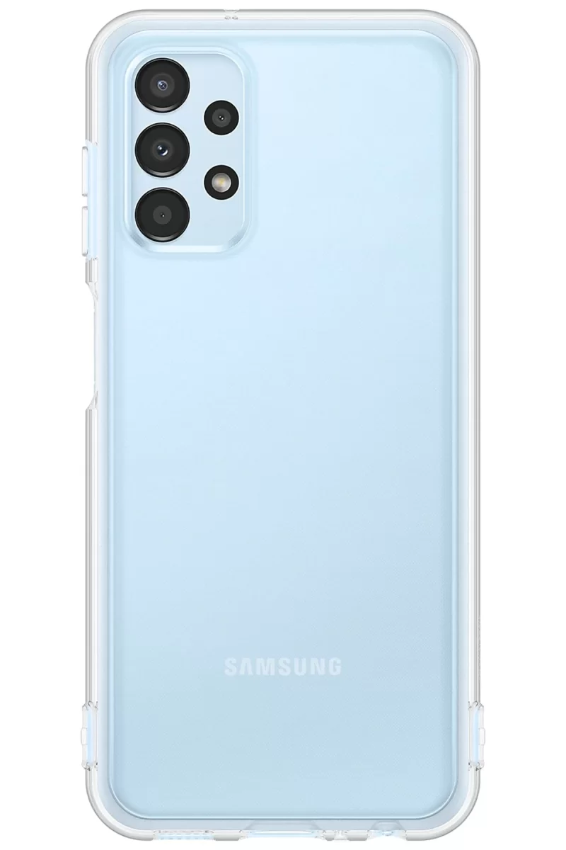 Newface Samsung Galaxy A13 4G Kılıf Lüx Şeffaf Silikon