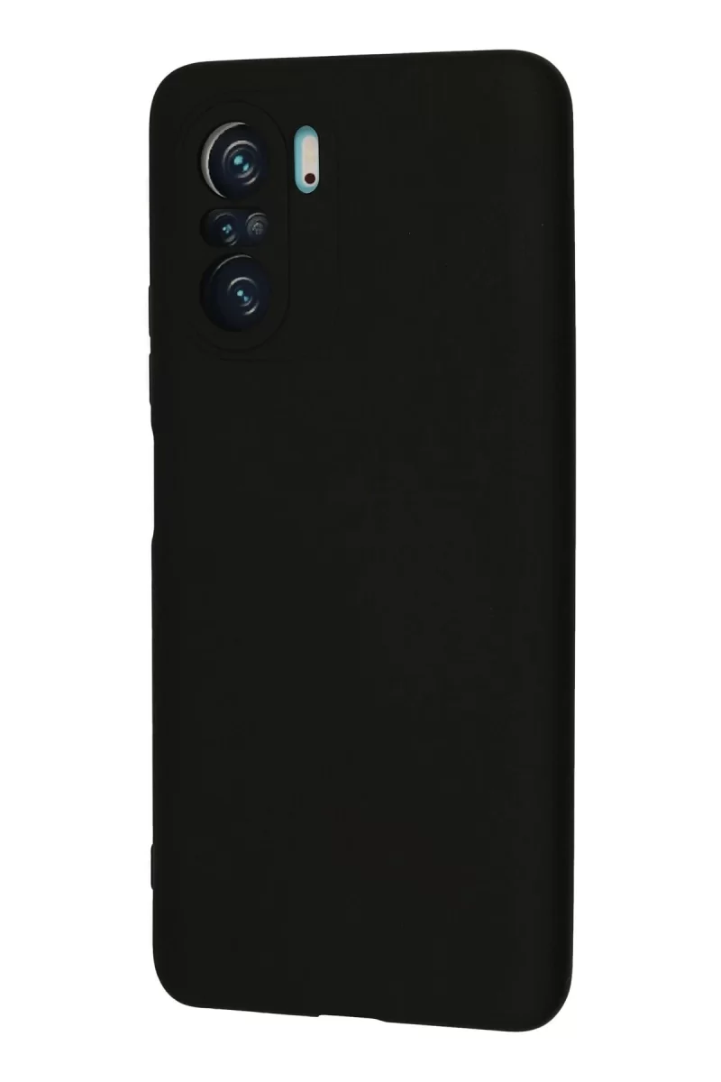 Newface Xiaomi Poco F3 Kılıf Nano içi Kadife Silikon - Siyah