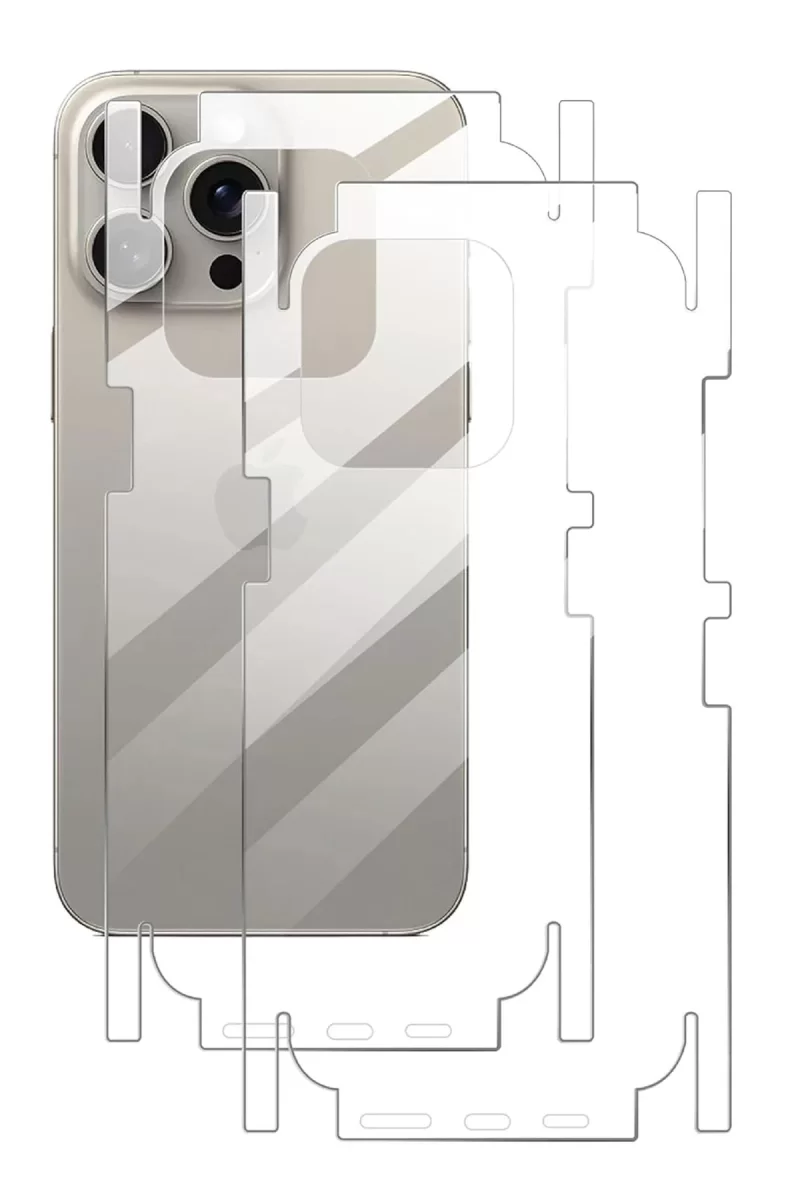 Newface Apple iPhone 17 Pro Max 360 Mat Full Body Arka Koruyucu