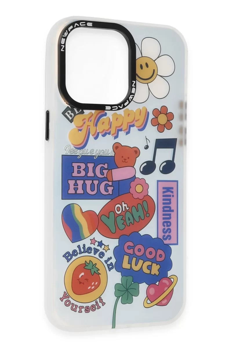 Newface Apple iPhone 13 Pro Kılıf Estoril Desenli Kapak - Estoril - 15