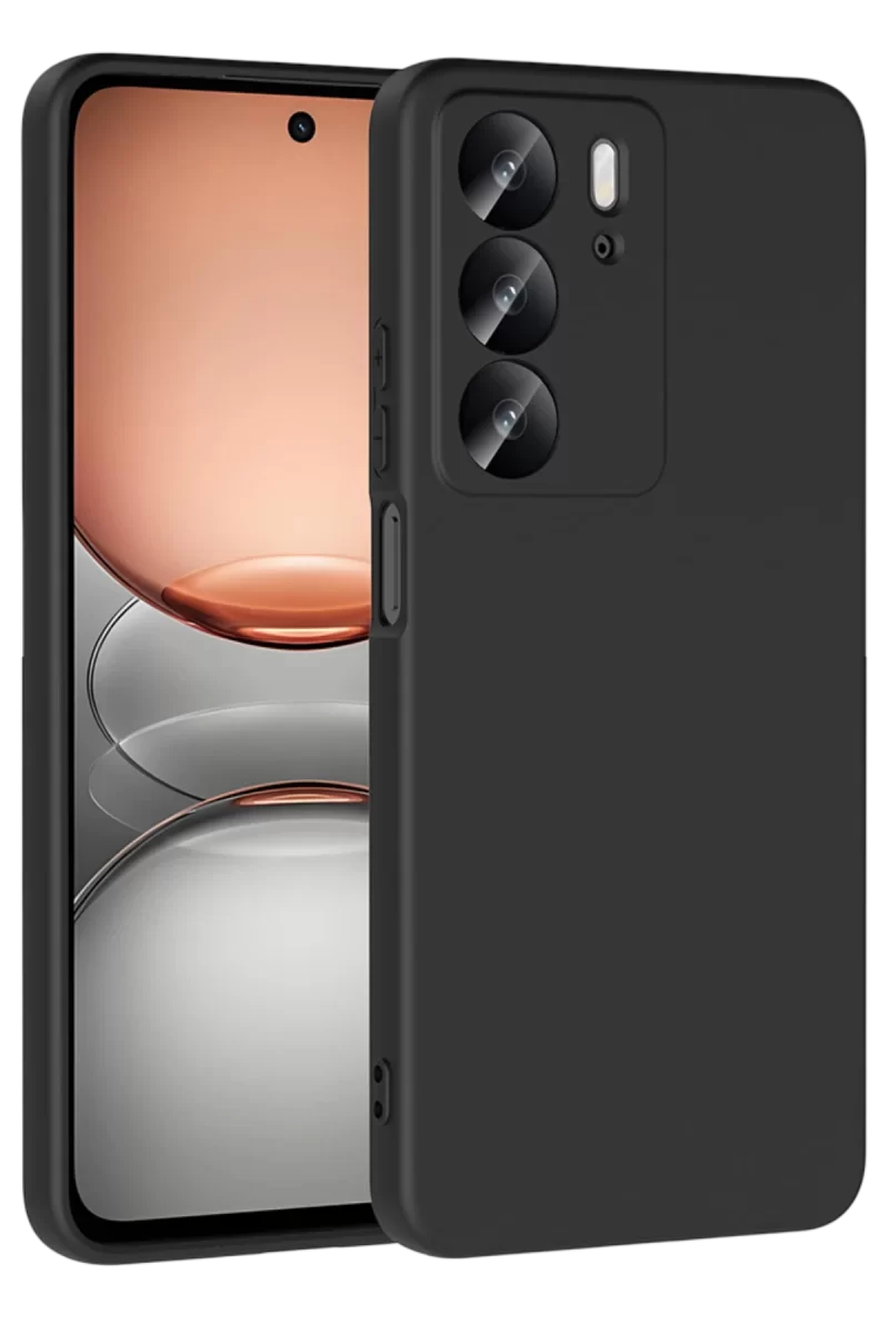 Newface Realme C75 4G First Silikon - Siyah