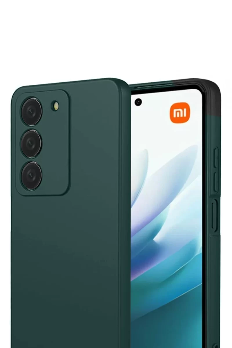 Newface Xiaomi Redmi 15 4G First Silikon - Koyu Yeşil