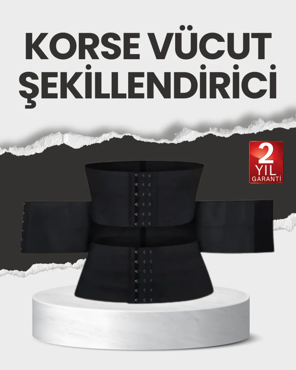 Toparlayıcı Bel Korsesi Nefes Alabilen Elastik