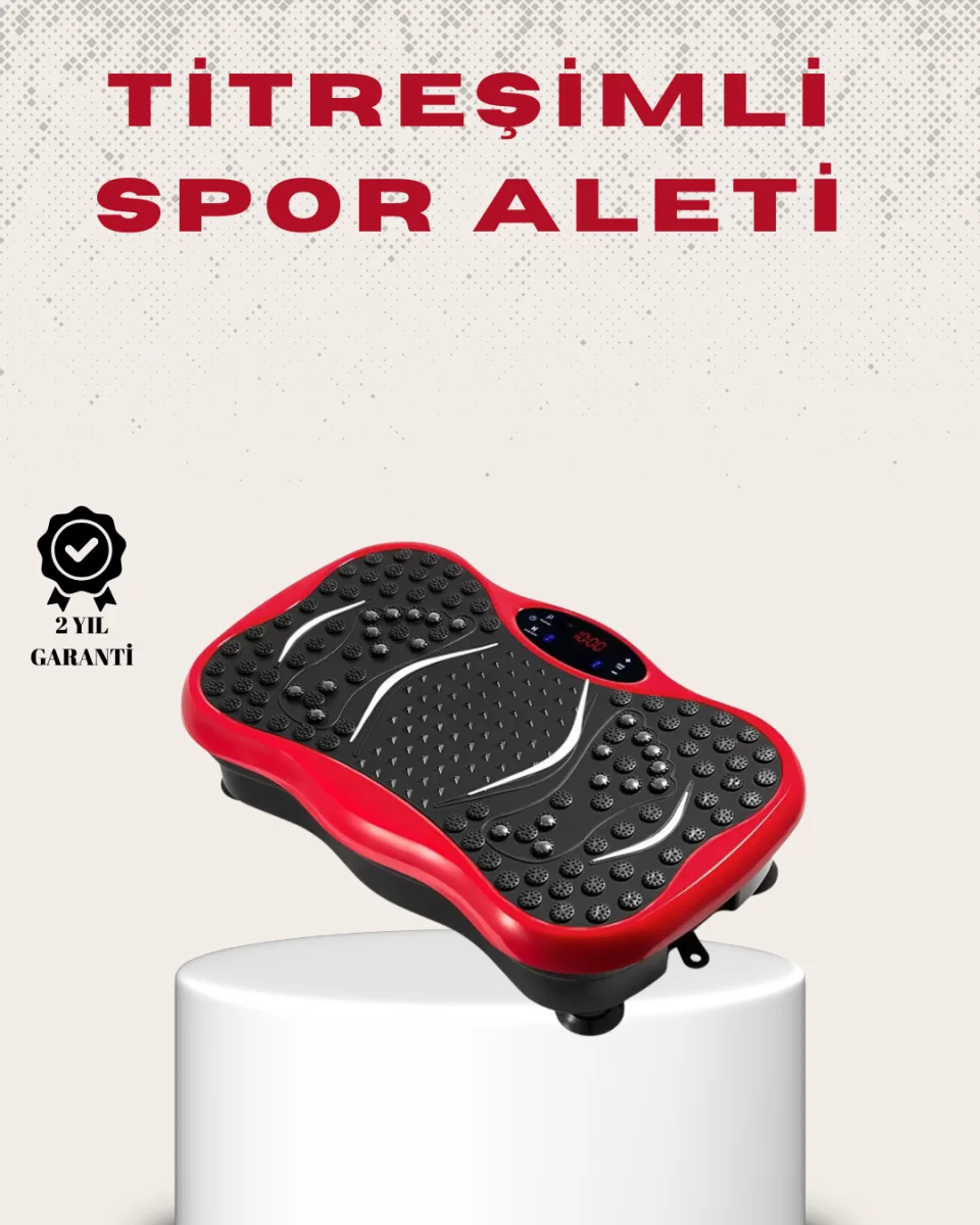 Vücut Sıkılaştırmaya Yardımcı Titreşimli Fitness Platformu