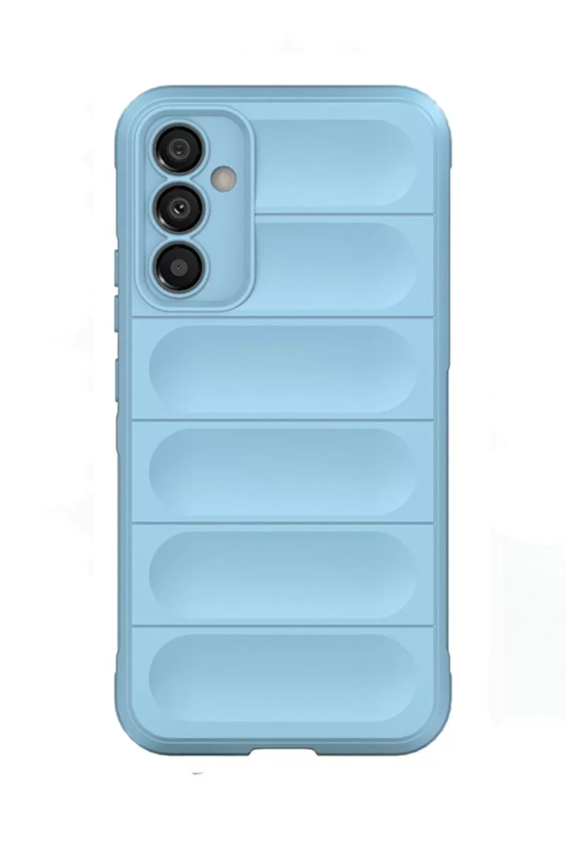 Newface Samsung Galaxy A05S Kılıf Optimum Silikon - Sky Blue