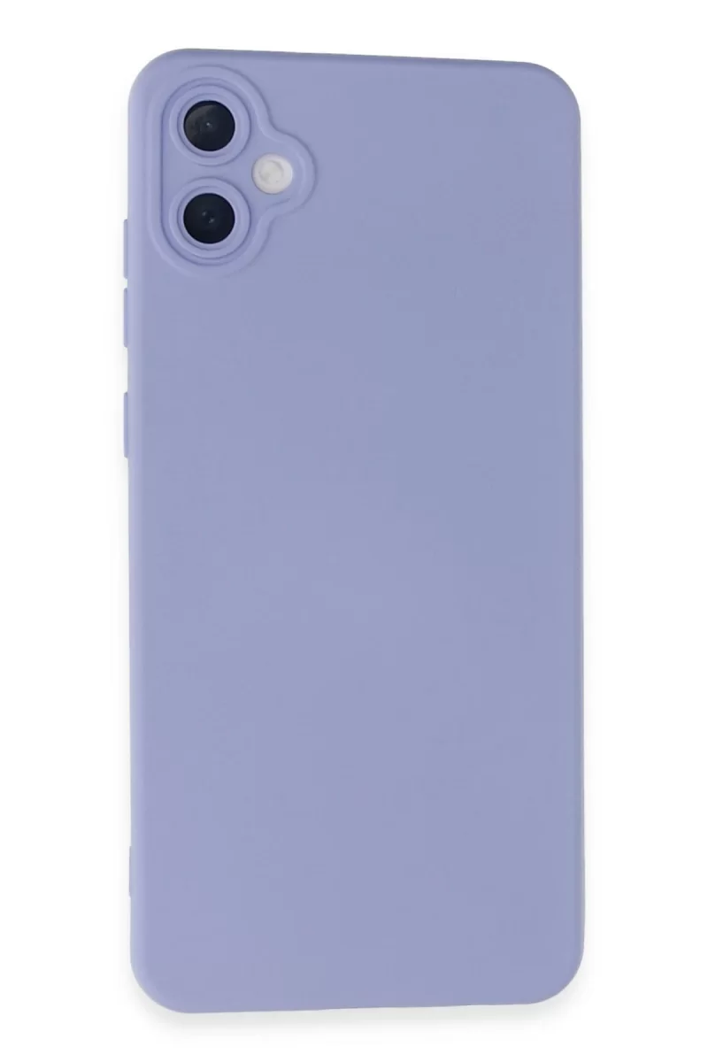 Newface Samsung Galaxy A05 Kılıf Nano içi Kadife Silikon - Lila