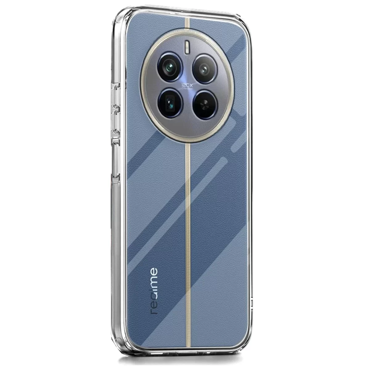 Newface Realme 12 Pro Plus Kılıf Lüx Şeffaf Silikon