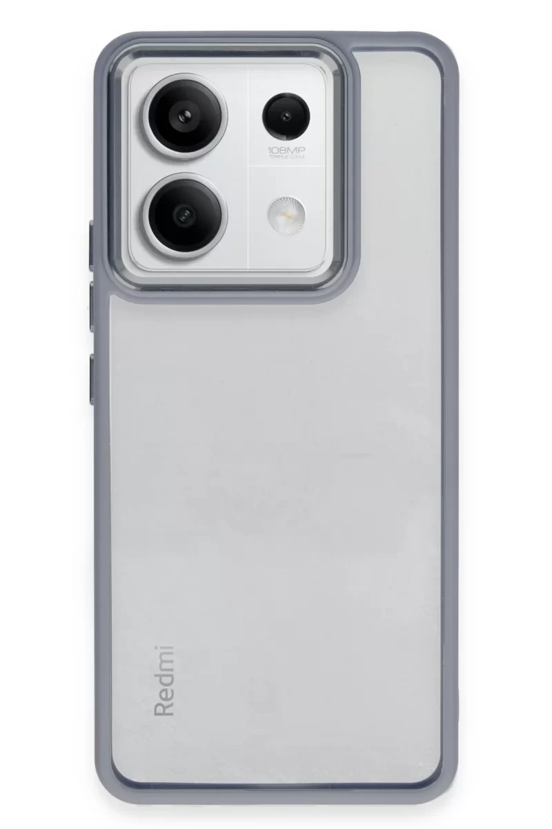 Newface Xiaomi Redmi Note 13 Pro 4G Kılıf Power Silikon - Sierra Blue