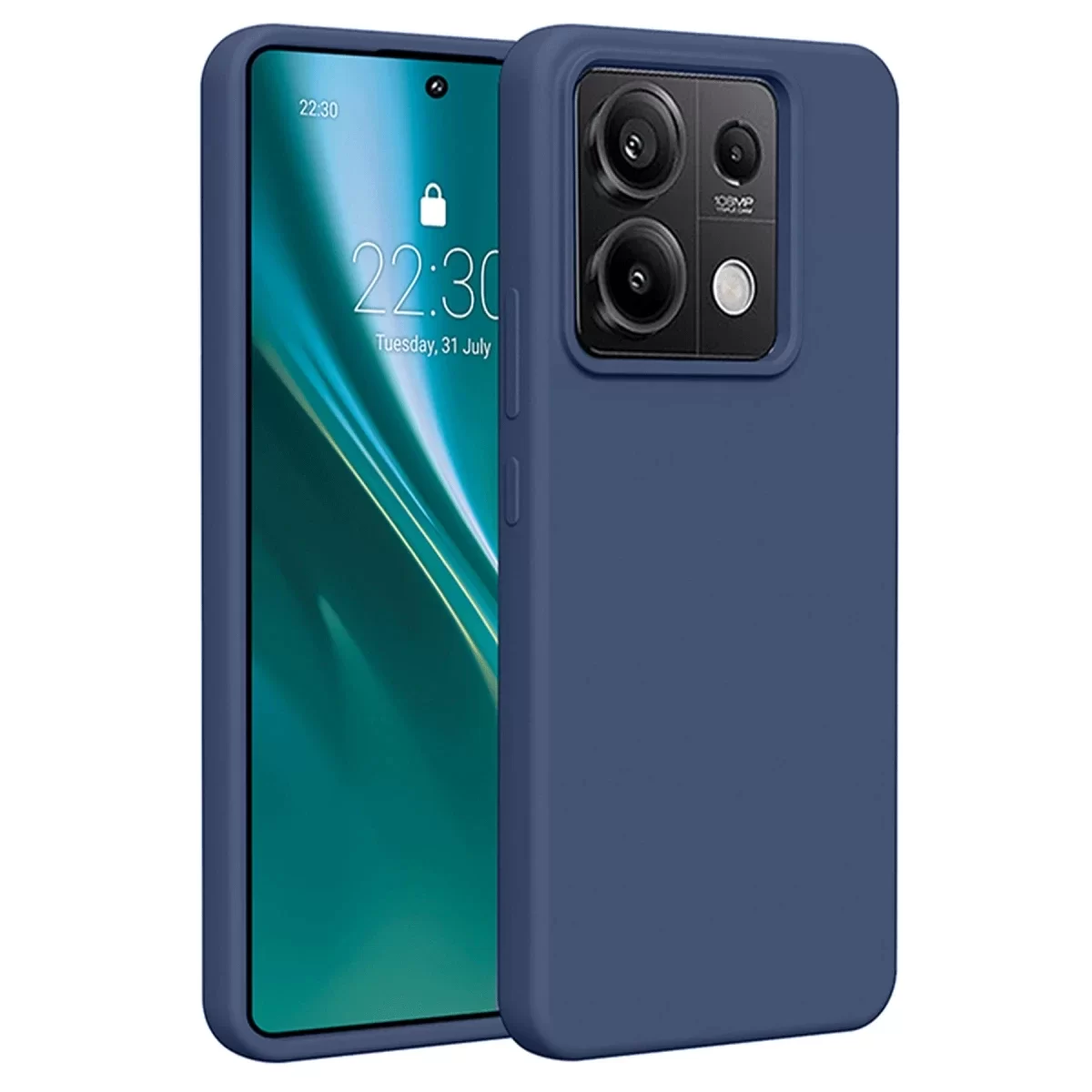Newface Xiaomi Redmi Note 13 Pro 4G Kılıf First Silikon - Lacivert