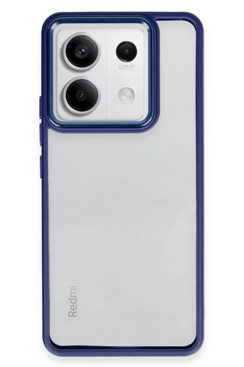 Newface Xiaomi Redmi Note 13 Pro 4G Kılıf Power Silikon - Lacivert