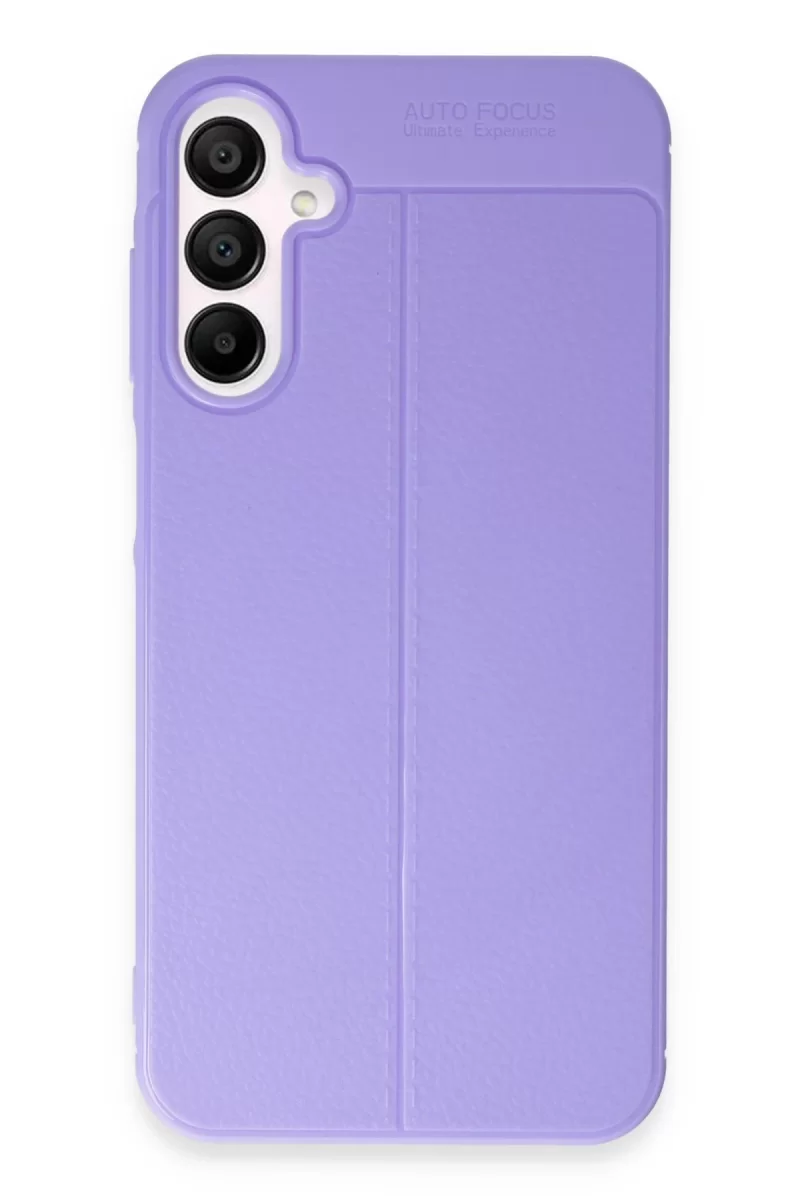 Newface Samsung Galaxy A55 5G Kılıf Auto Focus Kapak - Lila