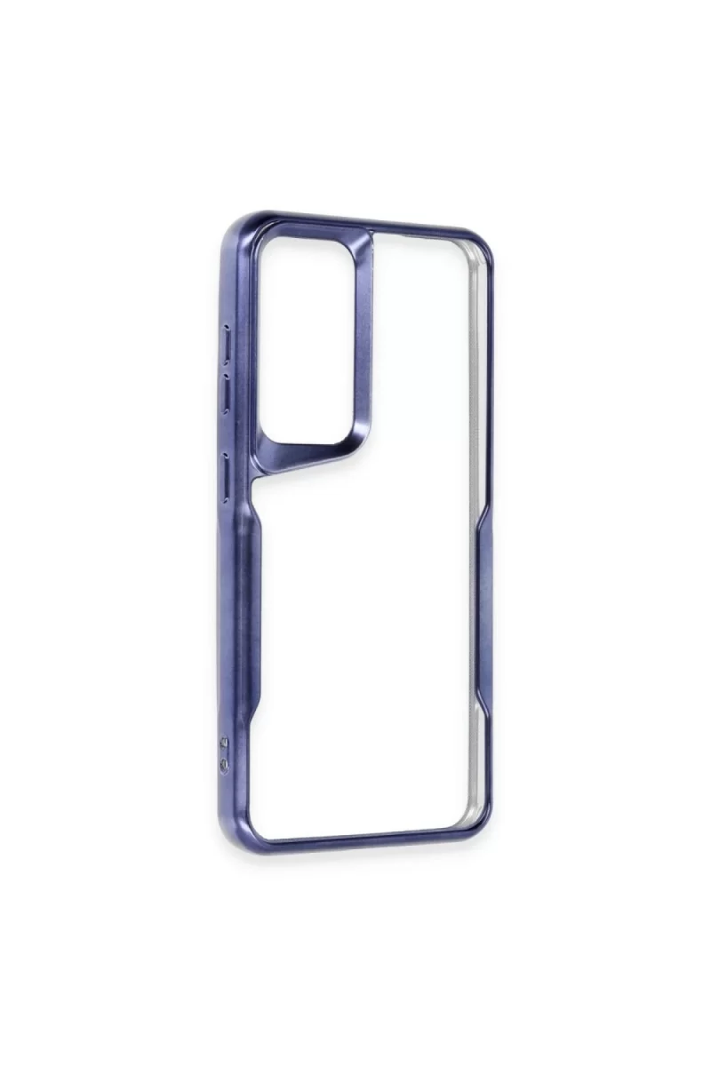 Newface Samsung Galaxy A24 4G Kılıf Boyi Silikon Kapak - Lacivert