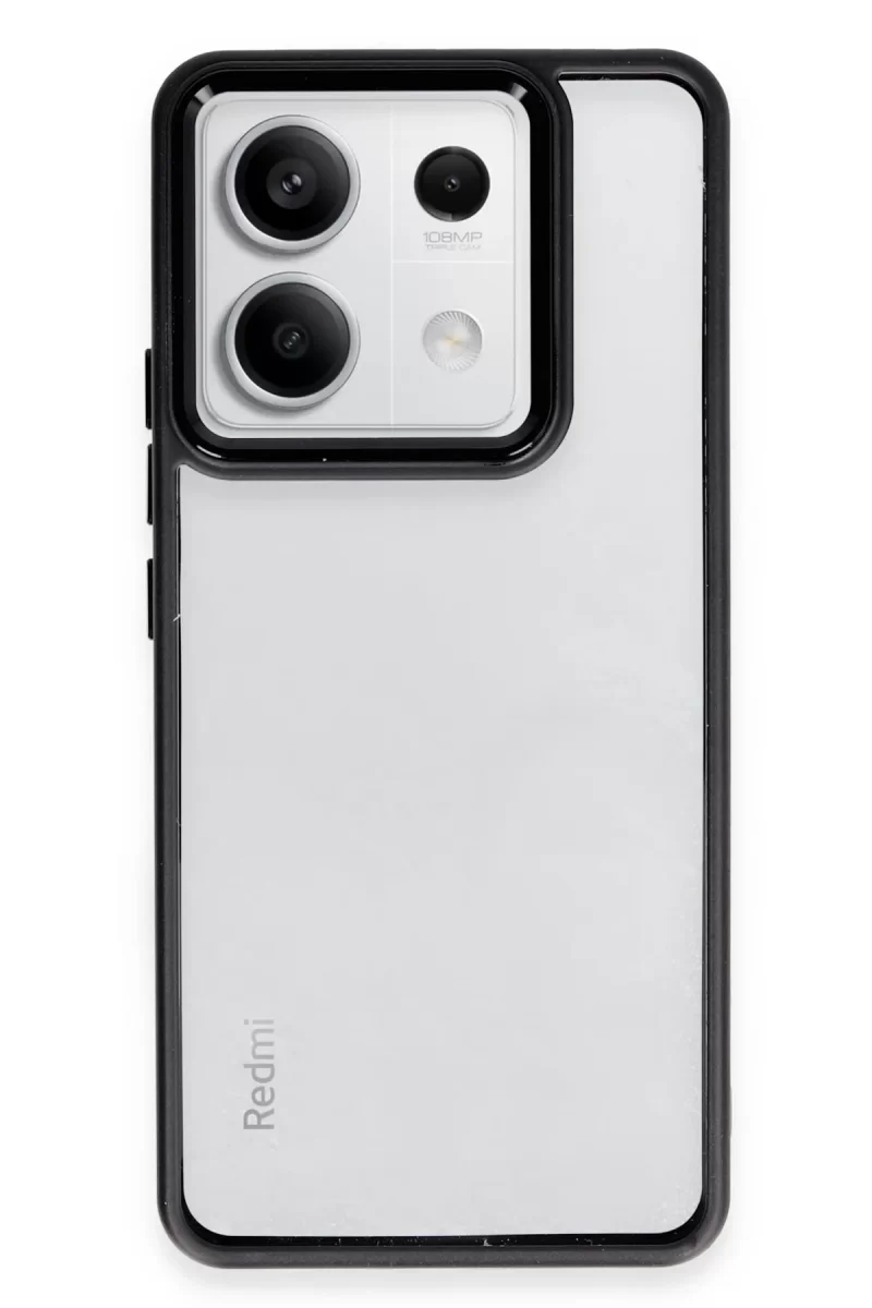 Newface Xiaomi Redmi Note 13 4G Kılıf Power Silikon - Siyah